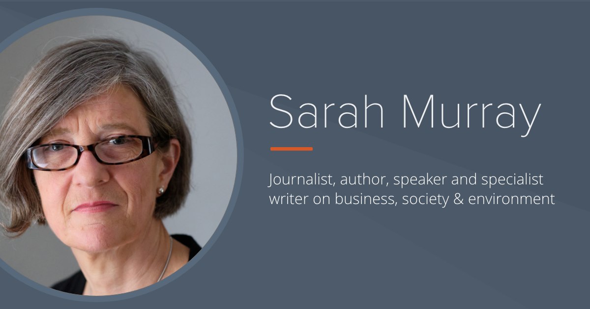 Sarah Murray | Journalist, Author, Speaker